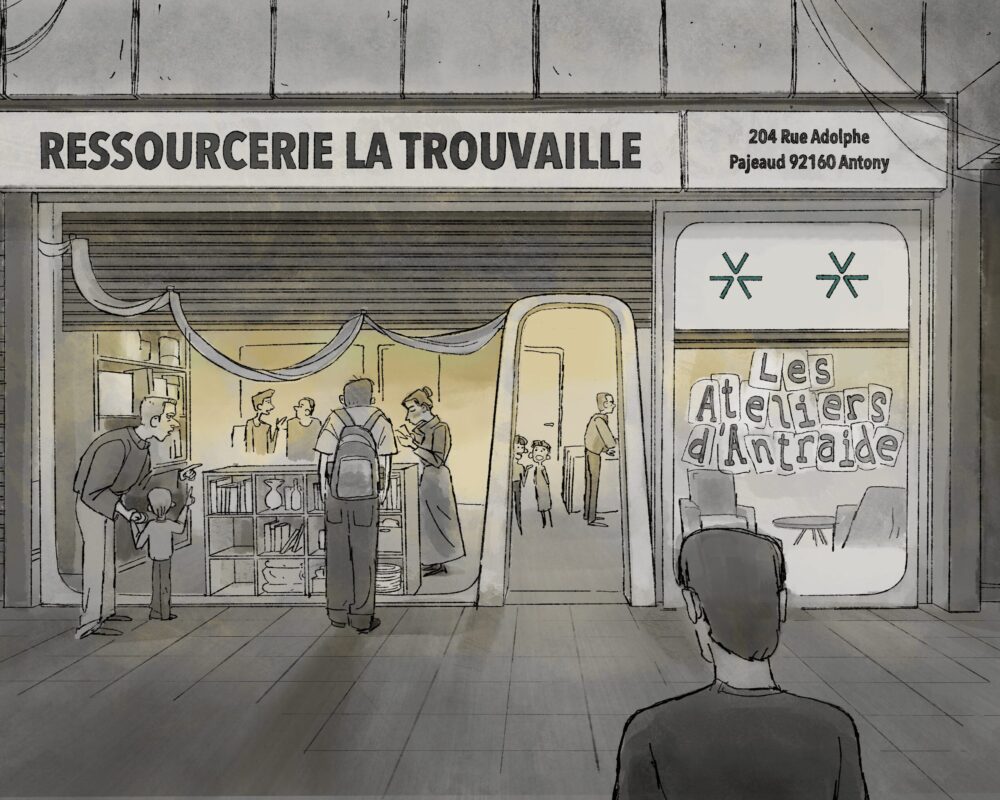 La trouvaille extérieur